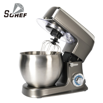 Shinechef Bakery Good Electric Whisk Foodcoy Processor 1500W Eierschläger Handmischer mit Schüssel mit niedrigem Geräuschstandmixer